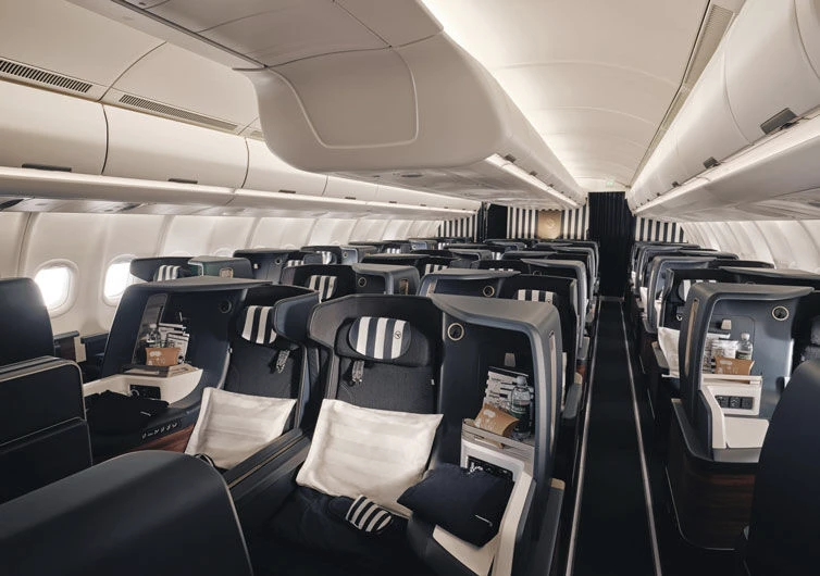 Condor business class offers a solid hard product