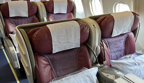 Review: China Airlines Business Class TPE To BKK