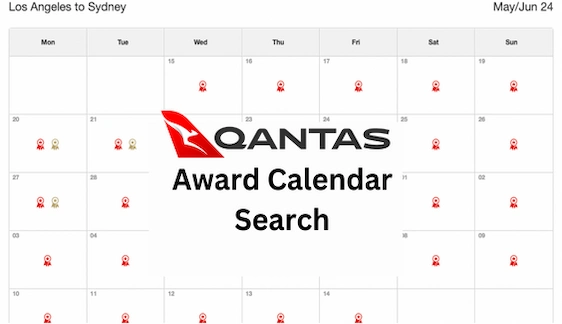 How To View The Qantas Award Calendar Search
